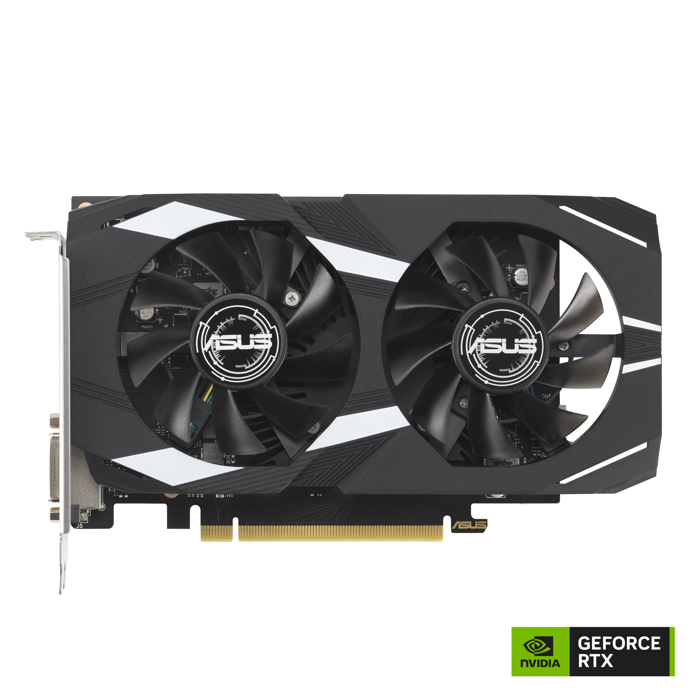 ASUS NVIDIA Dual GeForce RTX 3050 OC / 6GB 128-bit GDDR6 / PCI Express 4.0 / DUAL-RTX3050-O6G